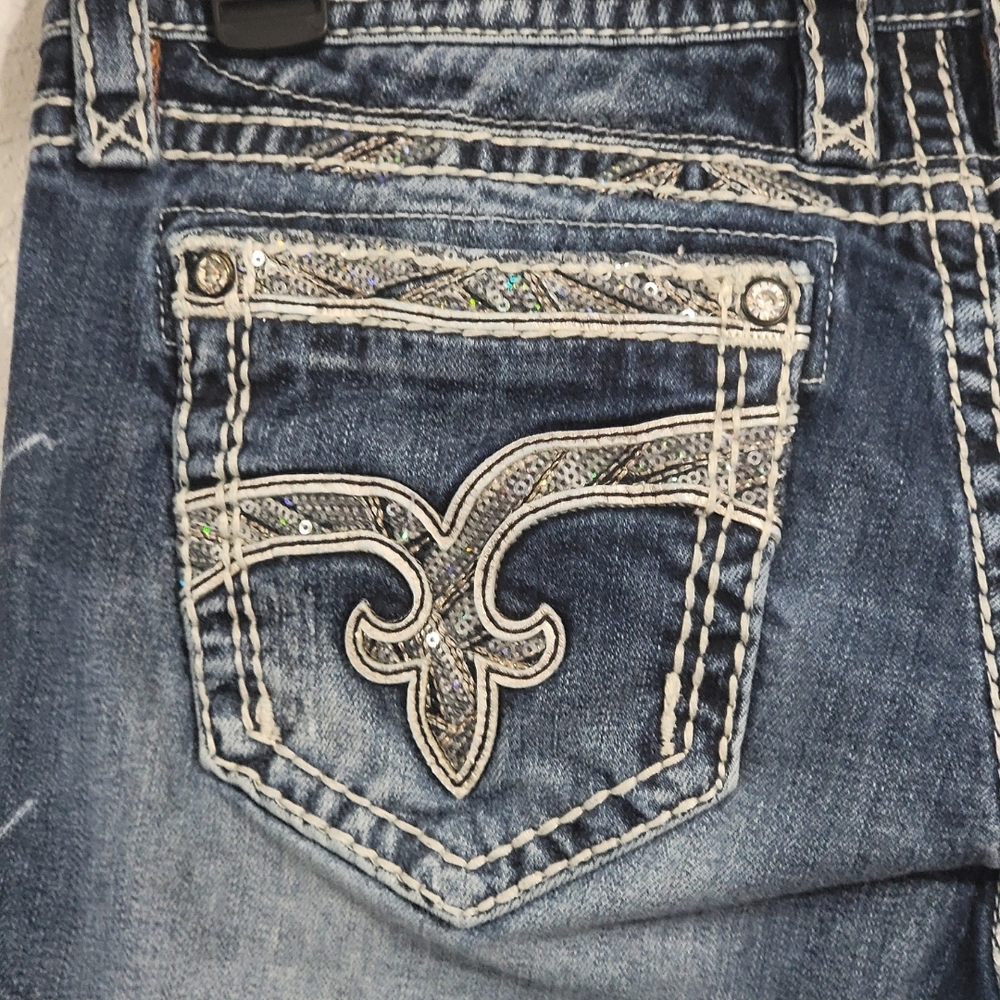 Rock Revival Women's Jeans Size 30 Jazlyn - Picture 8 of 11